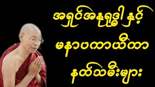 ပါချုပ်ဆရာတော်ကြီး ဟောကြားတော်မူအပ်သော အရှင်အနုရုဒ္ဓါ နှင့် မနာပကာယီကာ နတ်သမီးများ တရားဒေသနာတော်