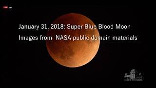NASA Live Lunar Eclipse January 31, 2018