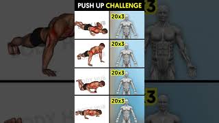 Do This Push-up Workout for 7 Days (Push-ups Challenge) #shorts