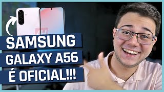 Revelado! GALAXY A56 com Exynos 1580, Câmera de 50MP e Bateria Gigante - Veja o Render Exclusivo! 📸