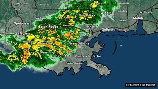 Watch Live Radar: Tracking rain and storms across southeast Louisiana
