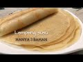 Lempeng susu lembut lemak manis dan hanya mengunakan 3 bahan ringkas sahaja