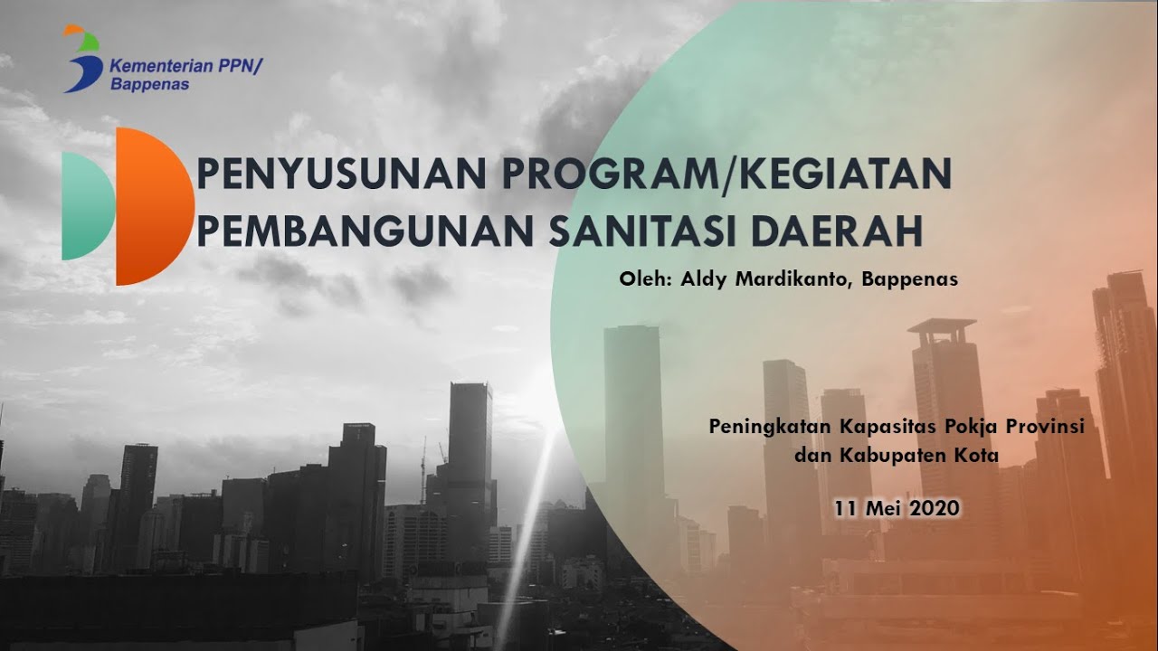 Penyusunan Program/Kegiatan Pembangunan Sanitasi Di Daerah - YouTube