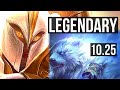 KAYLE vs VOLIBEAR (TOP) | 6 solo kills, 16/2/4, Legendary | EUW Diamond | v10.25