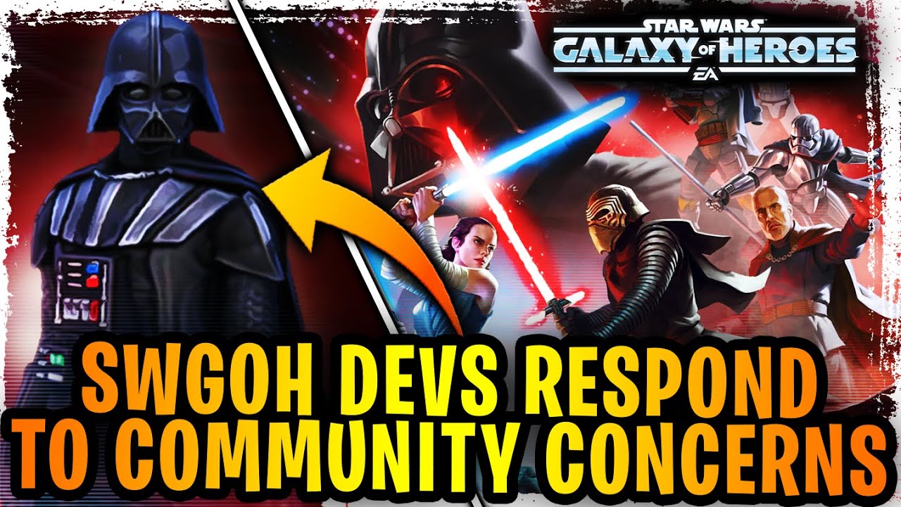 Swgoh Devs Finally Respond To Community Concerns Gear Crunch Vader