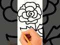 Learn how to draw a rose.          #howtodraw #drawing #art #drawingtutorial #draw