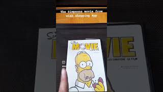 The Simpsons Movie from Wish Shopping App #wishapp #dvd #retro #classic #film #movie #retro