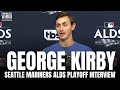 George Kirby Reacts to Seattle Mariners vs. Houston Astros ALDS & Making First Home Seattle Start