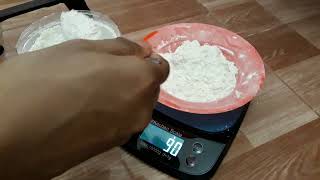 How much flour is in 190 grams