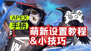 【Apex教程/tutorial】手柄萌新键位设置教程和映射ApexLegends controller settings(tips for new players to know)