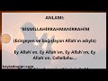 abdülkadir geylani hazretleri besmele duası