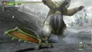 Monster Hunter 3 Ultimate - Lagombi Gameplay (Wii U)