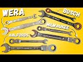 Which Ratchet Spanner Set Would You Buy? BOSCH - WERA - HALFORDS - MILWAUKEE?