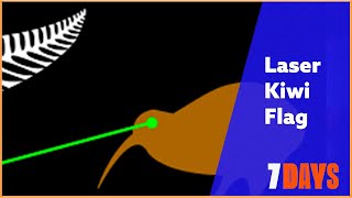 Laser Kiwi Flag | History