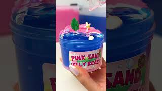 Let's Assemble Pink Sand Jelly Beach Slime 🏖️