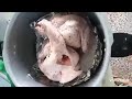 Pinaupong Manok sa Asin