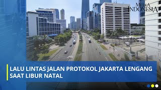 Liburan Natal, Jalanan Jakarta Lengang