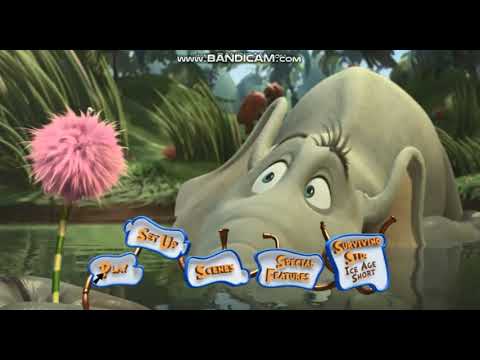 Opening To Horton Hears A Who 2008 DVD - YouTube