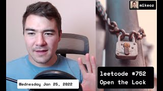 Open The Lock - Leetcode 752 - Whiteboard and Code Walkthrough