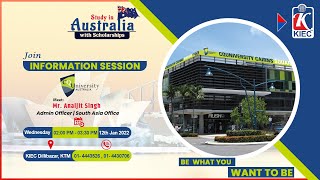 KIEC | Join Information session with CQUniversity, Australia