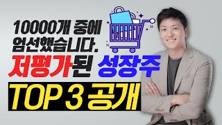 [미국주식] 성장성 대비 초 저평가 된 주식 3개! 살때 사서 비싸게 팝시다!