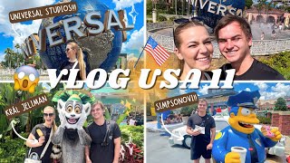 VYZKOUŠELI JSME VŠECHNY ATRAKCE V AMERICKÉM UNIVERSAL!😱 (VLOG KUBAADANCA)