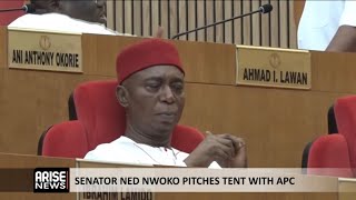 SENATOR NED NWOKO PITCHES TENT WITH APC