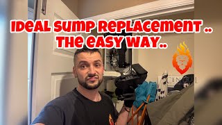 Ideal Logic sump replacement and tap repairs #plumbing