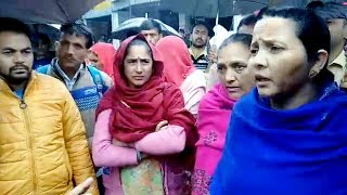 Reasi: Talwara migrants protest against voting facilities