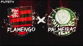 Chamada de Flamengo e Palmeiras na Globo