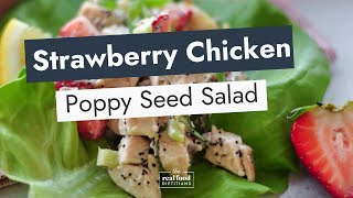 Strawberry Chicken Poppy Seed Salad Recipe