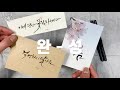 국내브랜드 캘리그라피 붓펜은 없나요 모나미 컬러리얼브러쉬를 소개합니다. 캘리그라피 붓펜 리뷰