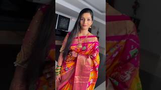 साडी मस्त आहे💖🙈|| yeolekar paithani #shorts #youtubeshorts #yeolekarpaithani