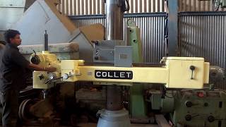 Collet Universal  Radial Drill BU-1600 50mm Video