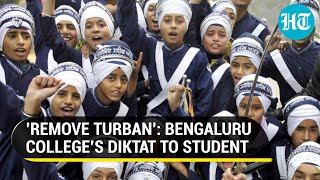 Hijab ban: Sikh student told to remove turban in Bengaluru college; Sikhs call it an 'insult'