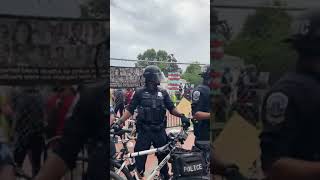 Black Lives Matter: Second angle of brutal Police attack of peaceful protest on 22 June 2020