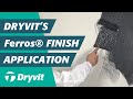 Dryvit's Ferros Finish Application