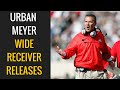 Urban Meyer: Wide Receiver Releases