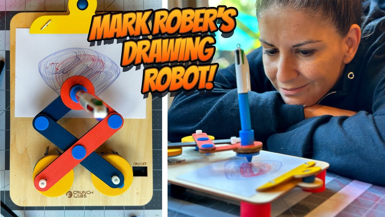 WE BUILD MARK ROBER'S DRAWING ROBOT AND IT'S AMAZING!!! - YouTube