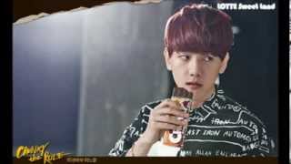 140127 EXO Lotte Crunky CF Behind Cut Clip