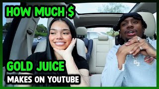 How Much GOLD JUICE Get paid From YouTube
