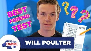 Will Poulter Plays A Best Friend Challenge With His BFF 👬 | FULL INTERVIEW | Cap