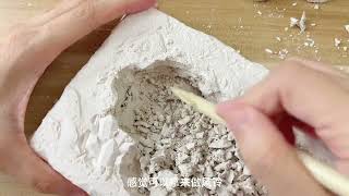 diy clay and color treats 大齡兒童又來挖寶了 挖寶  考古挖寶石  手工diy  挖寶石玩具