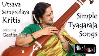 Utsava sampradaya kritis | Easy carnatic songs to sing | Geetha Raja |Ksheerasagara vihara |Shobhane