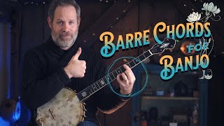 How to Barre a Banjo | 3 tips plus exercises