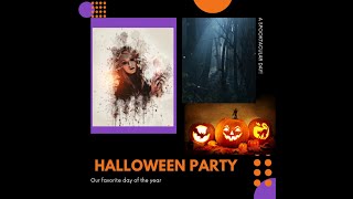 🎃Halloween Animation Templates🎈Happy Halloween 2020 萬聖節快樂 萬聖節動畫免費下載客製👇