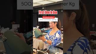 First Time In Goa | Goa Secret 🙊 | Goa Market | Shopping | First Time Goa #market#shopping#goa#love