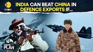 India’s defence exports up 2300% - China's down 25% | Can Delhi beat Beijing? | WION Game Plan