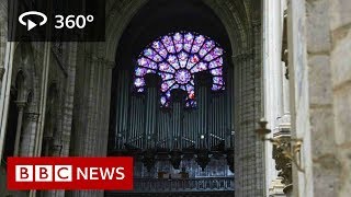 In 360: Notre-Dame cathedral before the fire - BBC News