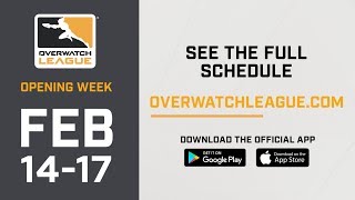 Overwatch League 2019 Season Schedule Revealed!